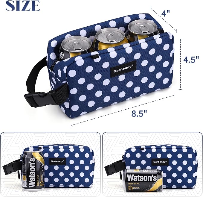 Cerbonny Small Cooler Bag Freezable Lunch Bag - Image 3