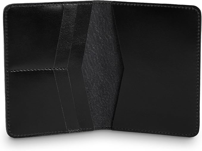 PEGAI Standard Full Grain Crazy Horse Leather Passport Holder | Custom Travel - Image 6