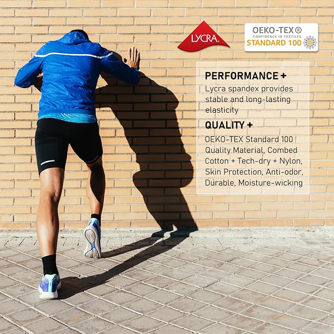 CWVLC Cushioned Compression Sport Quarter Socks - Image 6