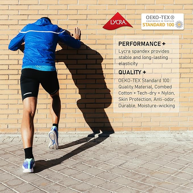 CWVLC Cushioned Compression Sport Quarter Socks - Image 6