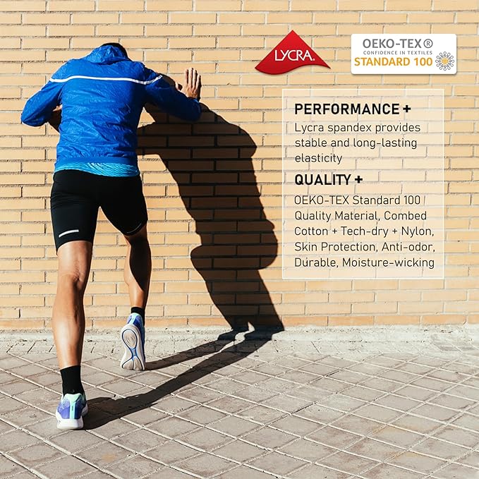 CWVLC Cushioned Compression Sport Quarter Socks - Image 6