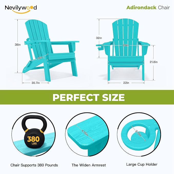 Folding Adirondack Chair - Image 2