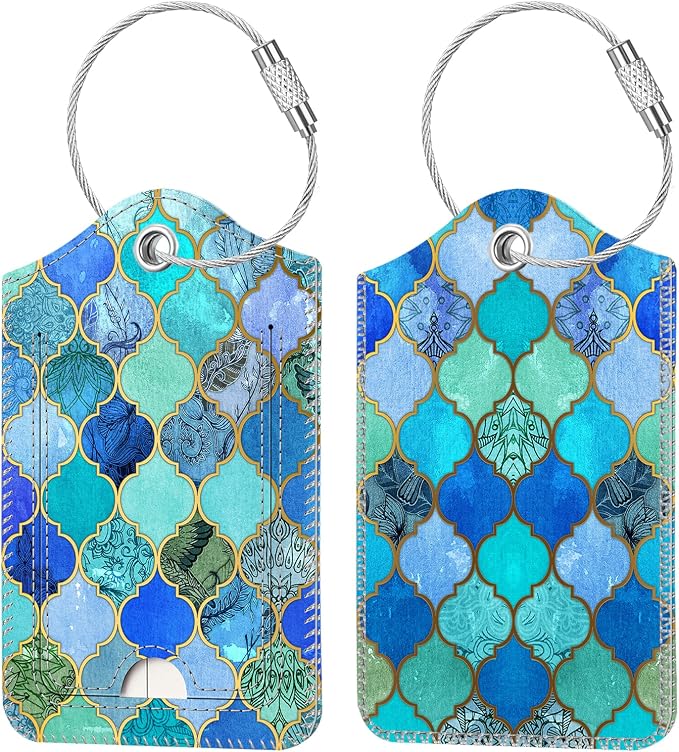 Fintie Luggage Tags, Privacy Cover ID Label by Fintie