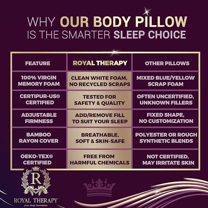 Royal Therapy Long Body Pillow – Full Body Pillow - Image 9