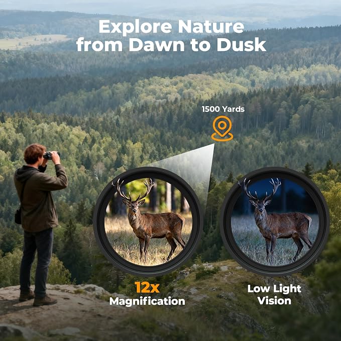 ESAKO 12x30 High Powered Binoculars - Image 2