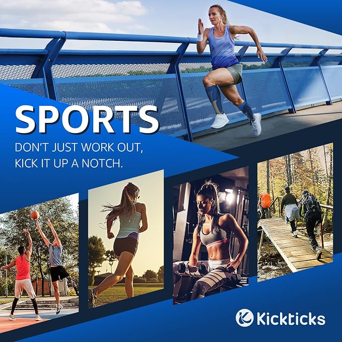 Kickticks 4 Pairs Compression Socks - Image 2