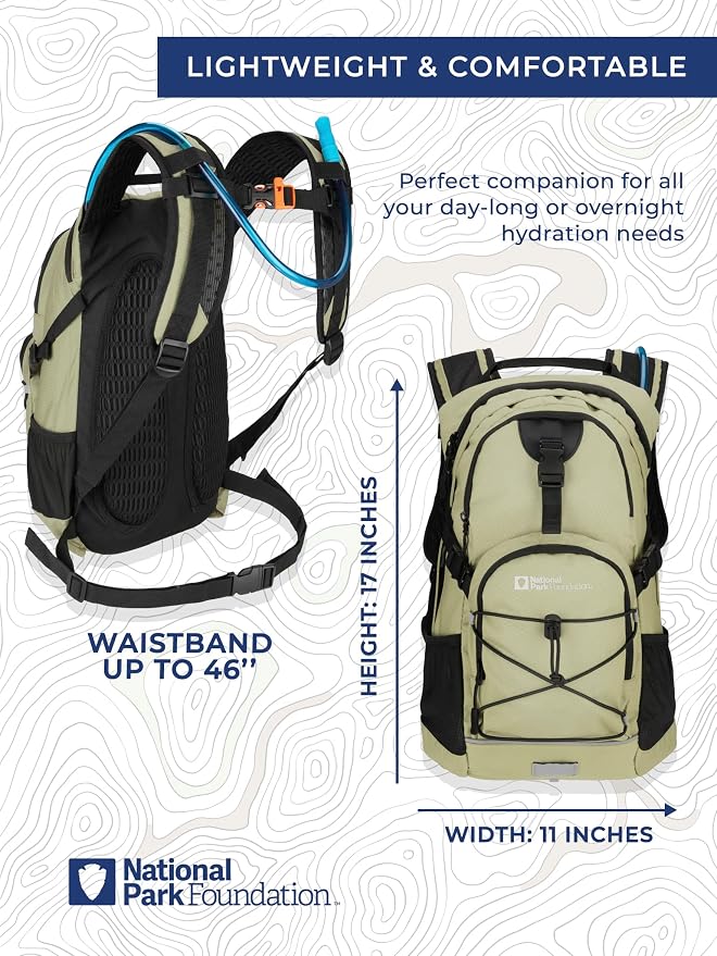 National Park Foundation 18L Hydration Backpack - Image 2