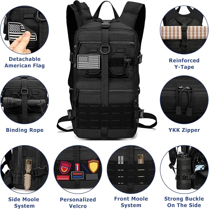 1050D Tactical Hydration Backpack - Image 2