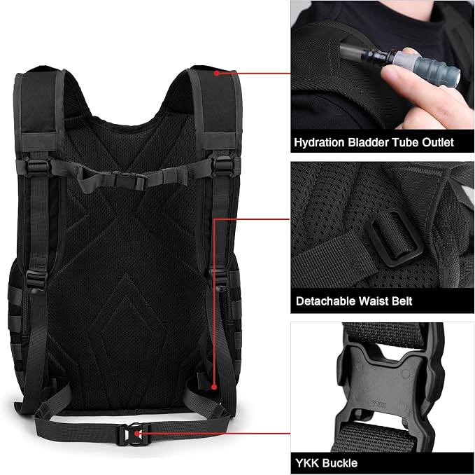 Mardingtop 25L Tactical Backpacks Molle Hiking daypacks - Image 5