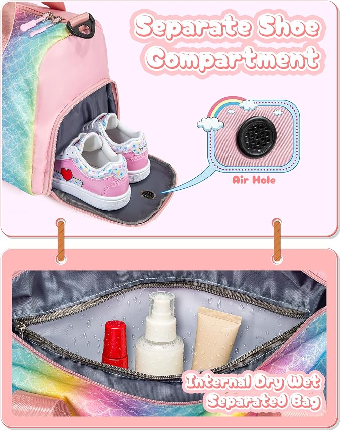 Cute Preppy Gifts for Girls-Girl Gym Bag - Image 7