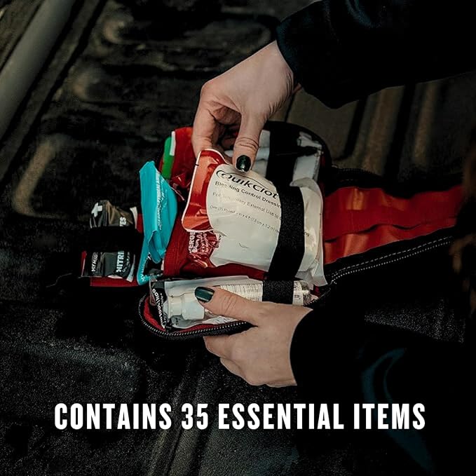 My Medic - TFAK - Ifak Trauma Kit - HSA/FSA Approved - Over 35 Essential Life - Image 3