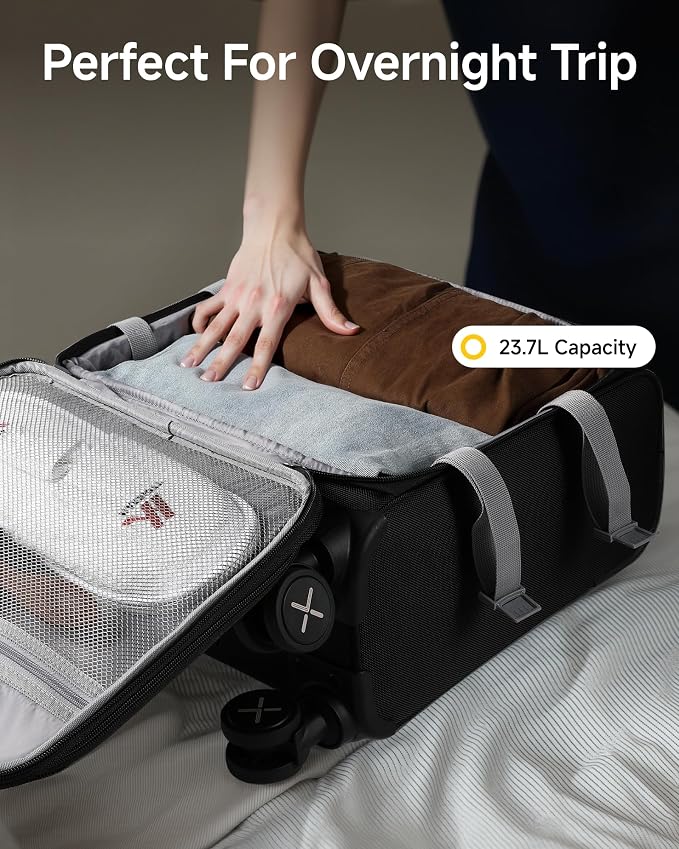 LUGGEX Carry On Luggage with Spinner Wheels - Image 5