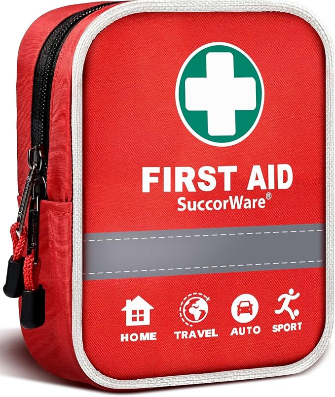SuccorWare130 Pieces First Aid Kit by SuccorWare%C2%AE