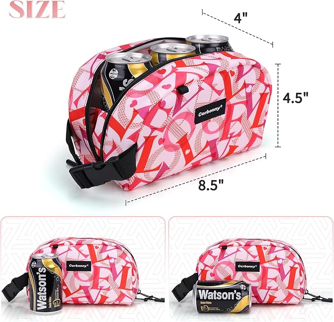 Cerbonny Small Cooler Bag Freezable Lunch Bag - Image 3