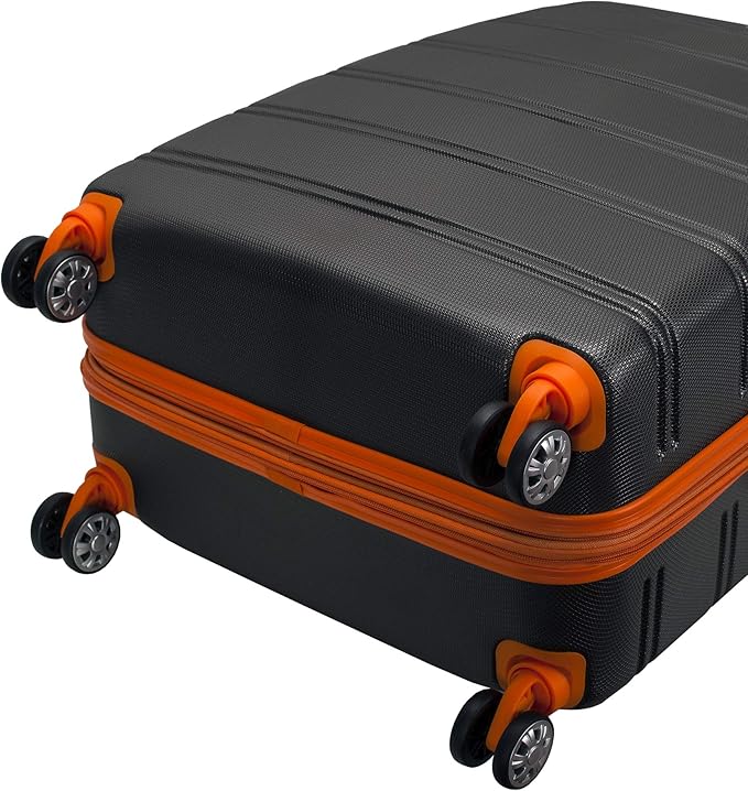 Rockland Melbourne Hardside Expandable Spinner Wheel Luggage, 2 Piece - Image 6