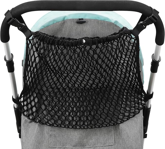 Accmor Universal Stroller Organizer, Polyester Net Mesh Bag Fits - Image 2