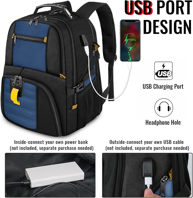 YOREPEK 18.4 Laptop Backpack, Large Backpacks - Image 3