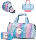 Gifts for 4 5 6 7 8 9 10 Year Old Girls-Girl Gym Bag by Vogewood