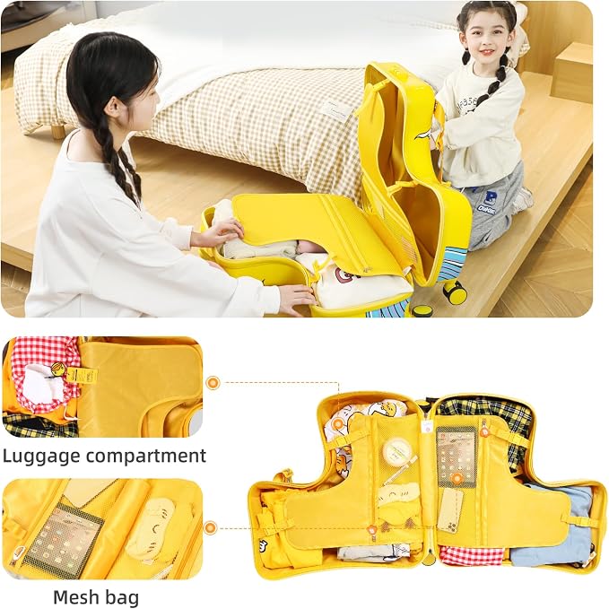 Kids' Lightweight Ride on Luggage - Image 7