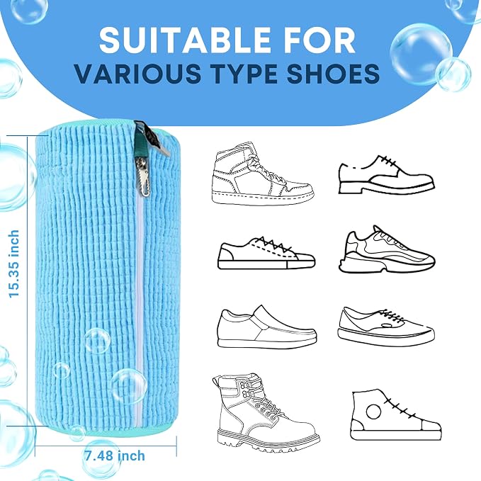 EPSCY Shoe Washing Machine Bag 2 Pack - Image 3