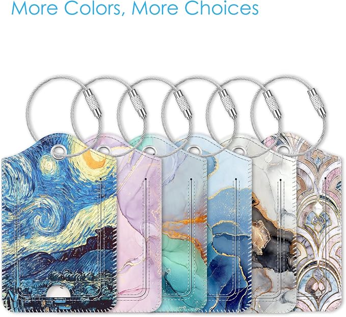 Fintie Luggage Tags, Privacy Cover ID Label - Image 6