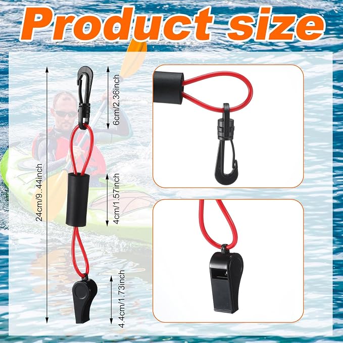 Whistle with Lanyard for Safety Boat Whistle Coast Guard Approved Float Boat - Image 2