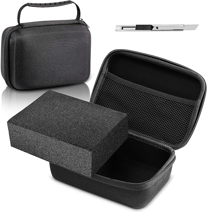 EVA Hard Case with Customizable Foam Protective EVA Carrying Case Shockproof by Relaxweex