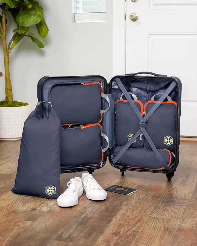Compression Packing Cubes Set for Travel - Image 2