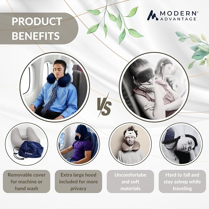 Modern Advantage Inflatable Travel Pillow - Image 4