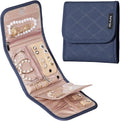 BELALIFE Travel Jewelry Case Organizer, Small Foldable Storage Roll by BELALIFE