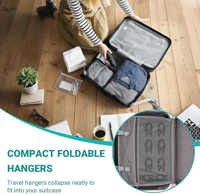 10Travel Hangers Foldable，Folding - Image 4
