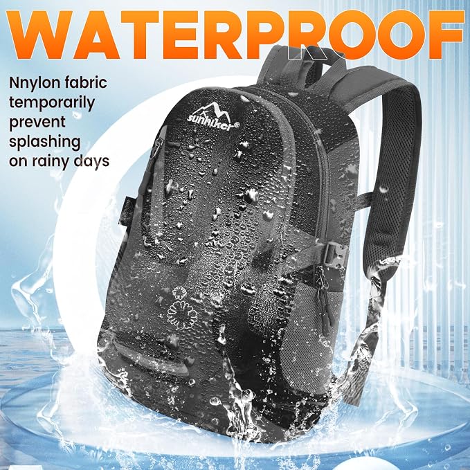 sunhiker Cycling Hiking Backpack Water Resistant Travel Backpack Lightweight - Image 4