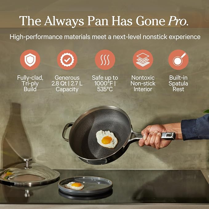 Our Place Titanium Pro Cookware Duo – Always Pan & Perfect Pot - Image 2