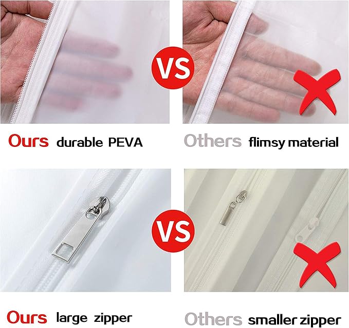 Garment Bags for Hanging Clothes, 6 Pack - Image 9