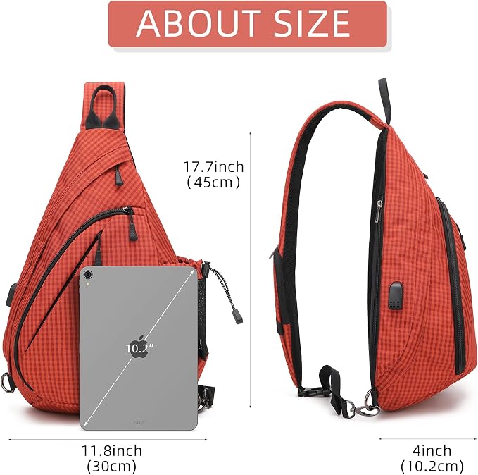 Water-Proof Sling bag/Crossbody Backpack/Shoulder Bag - Image 3
