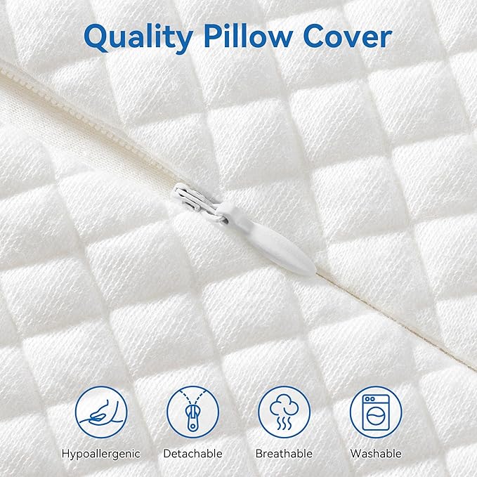AM AEROMAX Travel Contour Memory Foam Pillow, Cervical Pillow - Image 5