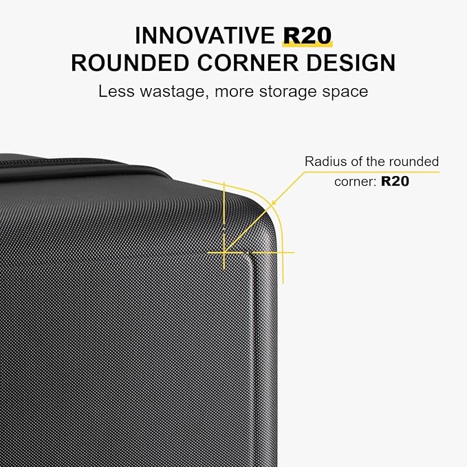 LEVEL8 Carry on Luggage Airline Approved, Small Carry on Suitcases - Image 7