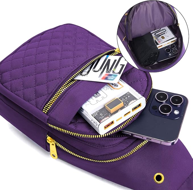Small Sling Bag For Women Men Casual Crossbody Sling Backpack - Image 4