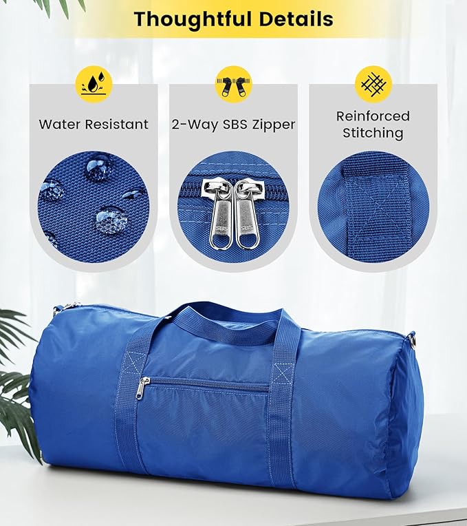 Vorspack Duffel Bag 20-24-28 Inches Foldable Gym Bag - Image 4