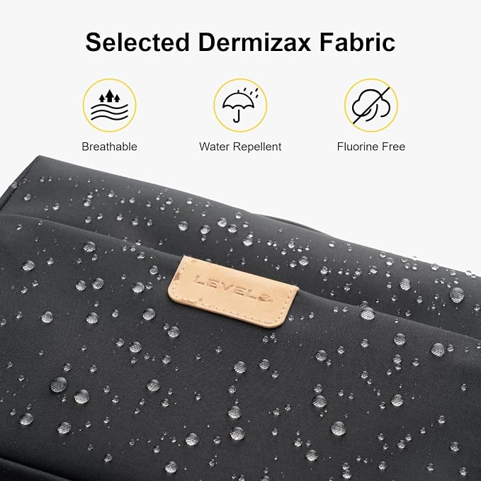 LEVEL8 Travel Toiletry Bag for Women Men, Travel Organizer Water Repellent - Image 3