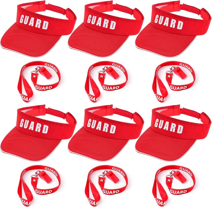 Halloween Guard Visor Hat Emergency Whistles by Croknit