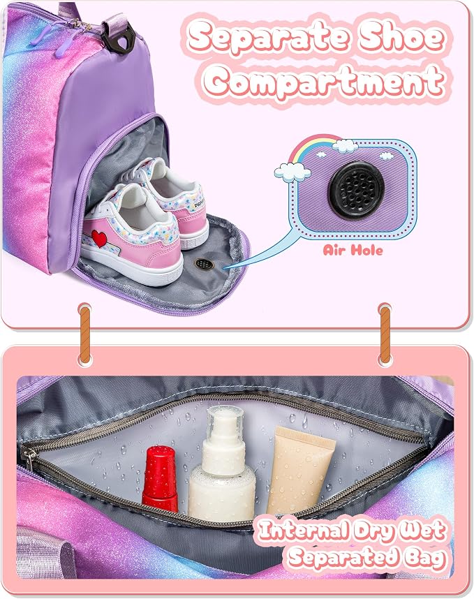 Customized Gifts for Daughter -Girl Gym Bag - Image 7