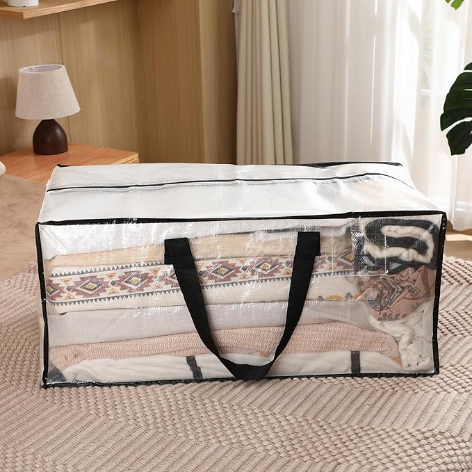 4 Pcs 24 Gallon Large Moving Bags - Image 5