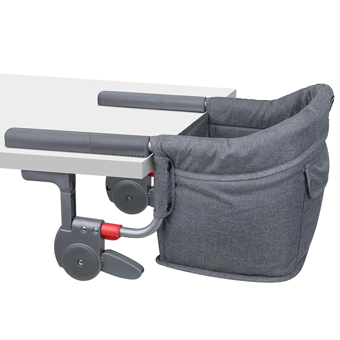 Hook On High Chair: Portable Fast Table Chair by Jozzve