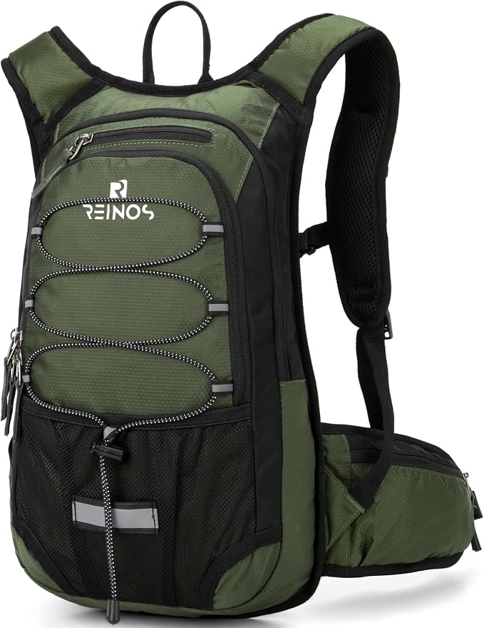Hydration Pack Backpack with 3L Water Bladder by REINOS+OUTDOOR