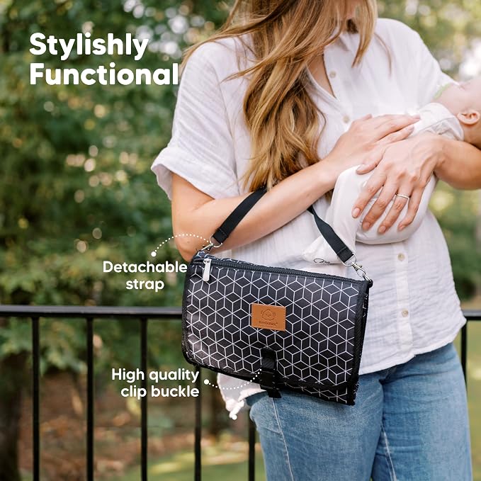 KeaBabies Portable Diaper Changing Pad - Image 8