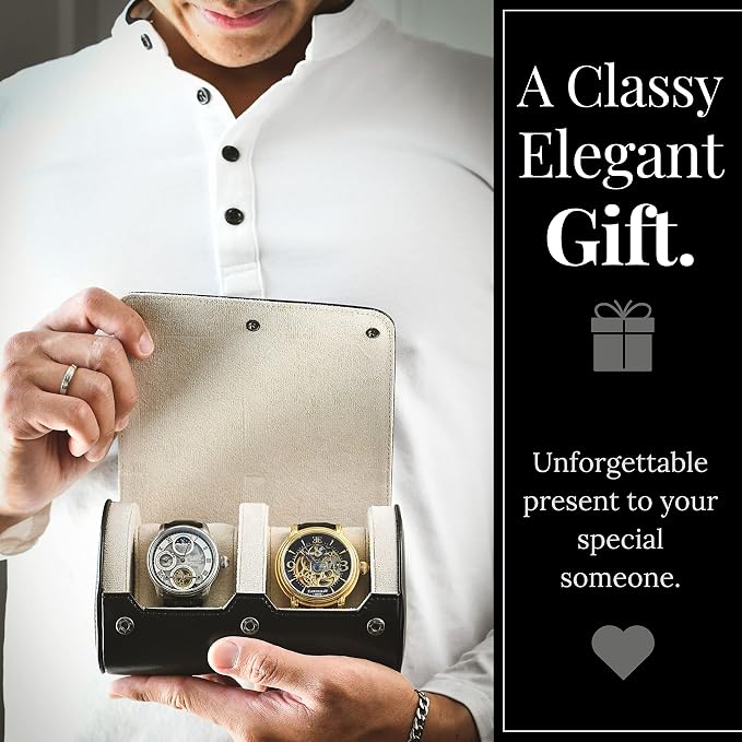 2 Watches Travel Case for Men - Image 3