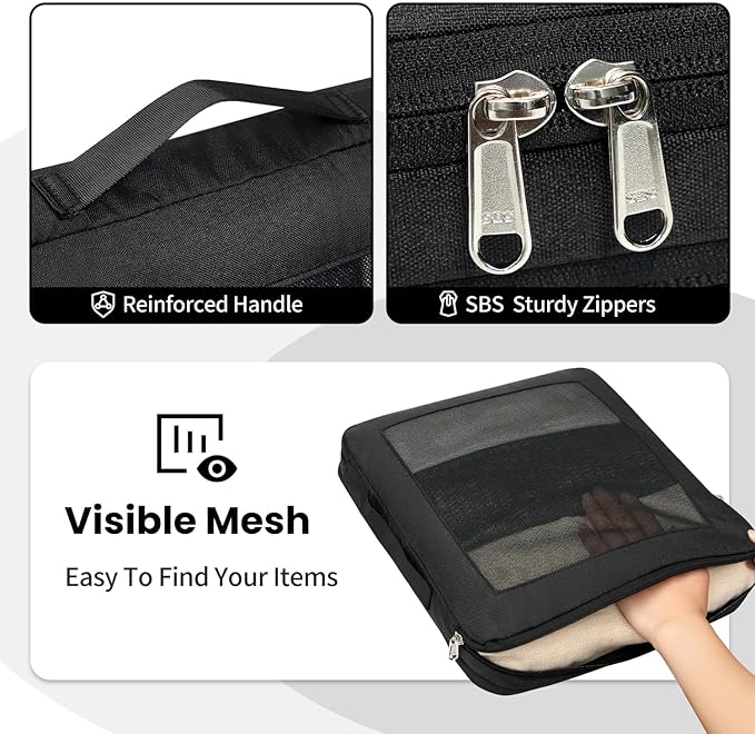 8 Set/6 Set/4 Set Compression Packing Cubes - Image 5