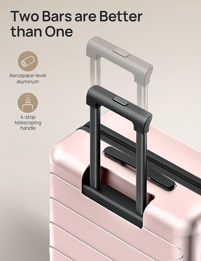 Carry on Luggage 22 X 14 X 9 Airline Approved, 20 Inch Luggage - Image 6