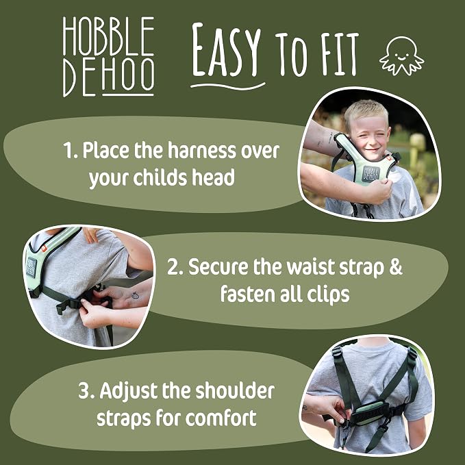 Hobble De Hoo Child Safety Harness | Premium Adjustable Toddler & Kids Harness - Image 4